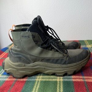 Sorel Men's Green and Black Rain & Snow Boots